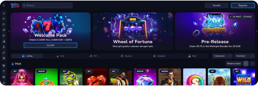 Casinò che pagano subito 7Bit Casino