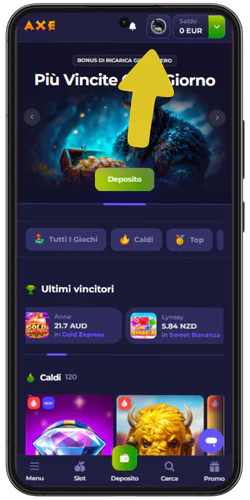 Casinò che pagano subito profile button